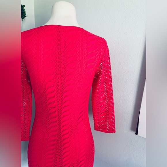 Lilly Pulitzer • Seminole Mini Dress • Crochet Zebra Lace • SZ XS • Retail $178 - Picture 10 of 14